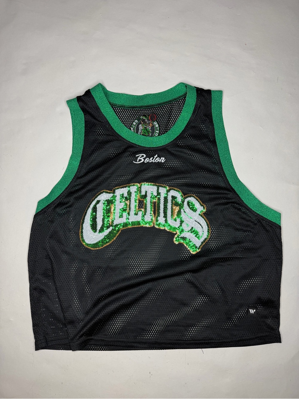 NBA Black & Green Boston Celtics Tank Top